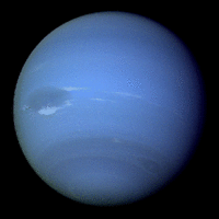 Neptune vue par la sonde Voyager